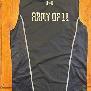 Under Armour Black and Gray Athletic Tank